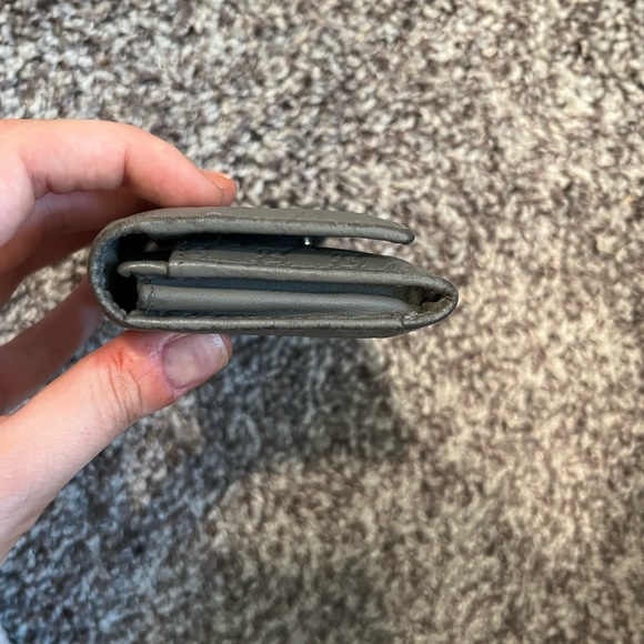 Gucci Grey Microguccissima Leather Card Case - Picture 10 of 14
